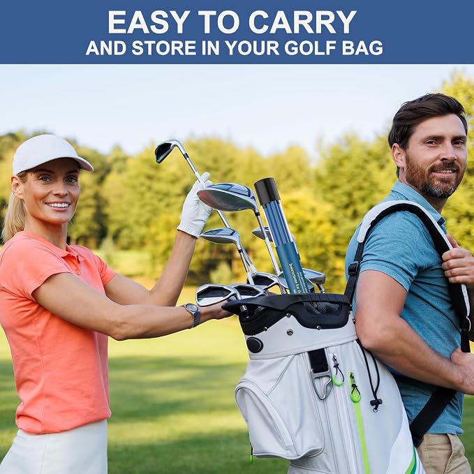Golf Alignment Sticks 2 Pack, Golf Alignment Rods Upgraded 48" Collapsible Golf - Image 7