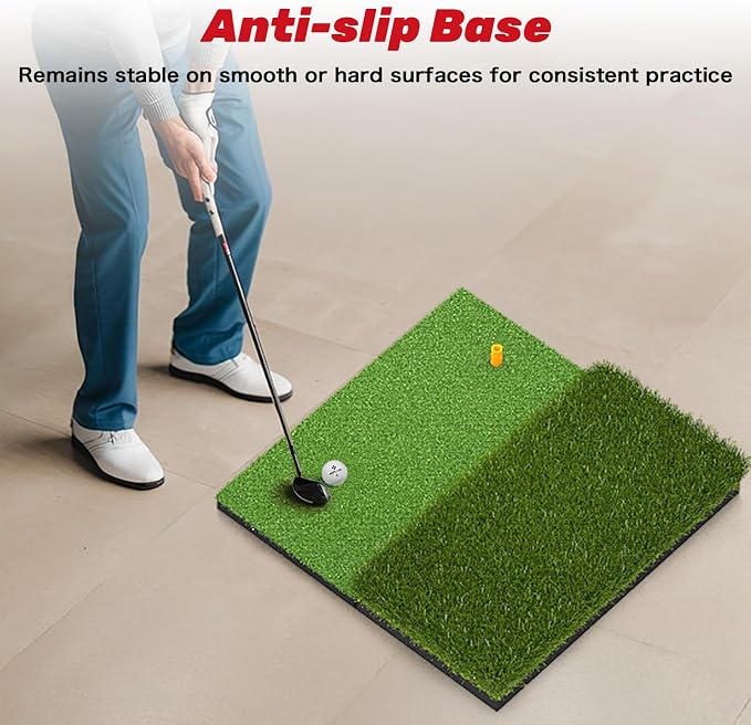 SAPLIZE Foldable Heavy-Duty Golf Hitting Mat - Image 3