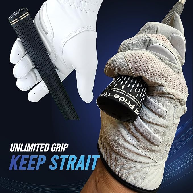 MONKEY GRIP Golf Glove Nonslip No Slice Pad Premium Cabretta Leather Power Good - Image 2