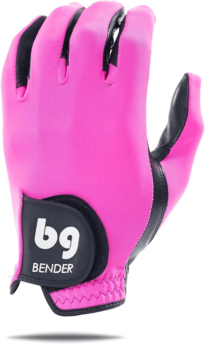 BG Bender - Mens Golf Glove, Durable Spandex Golf Gloves, Unique Golf Gloves by BenderGloves