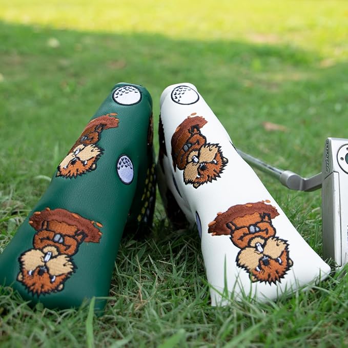Barudan Golf Putter Head Cover Magnetic Blade Putter Cover Headcover Gopher - Image 6