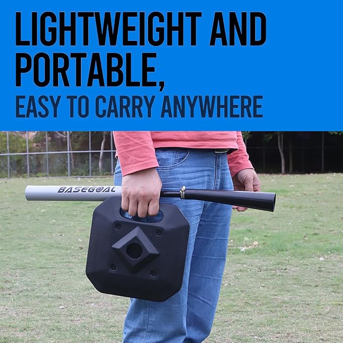 Baseball & Softball Batting Tee, Portable Hitting Tee, - Image 7