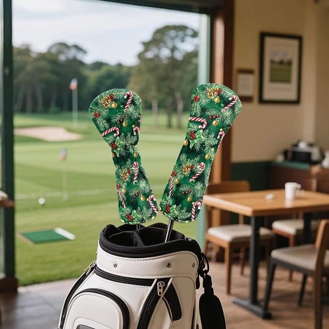 Golf Club Head Covers for Club Protective, Waterproof PU Leather Driver Fairway - Image 4