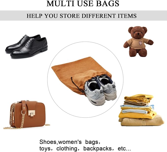 LAKE OF FIRE 4-Piece Travel Shoe Bags - Image 4