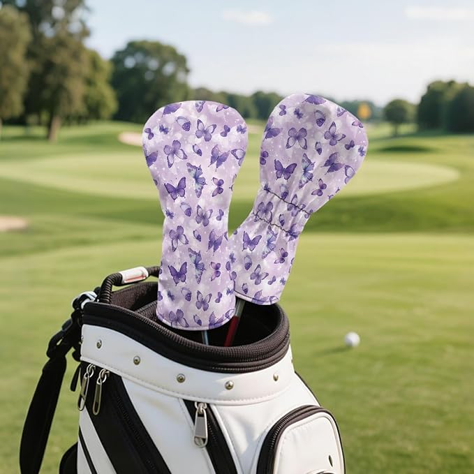 Golf Club Head Covers for Club Protective, Waterproof PU Leather Driver Fairway - Image 5