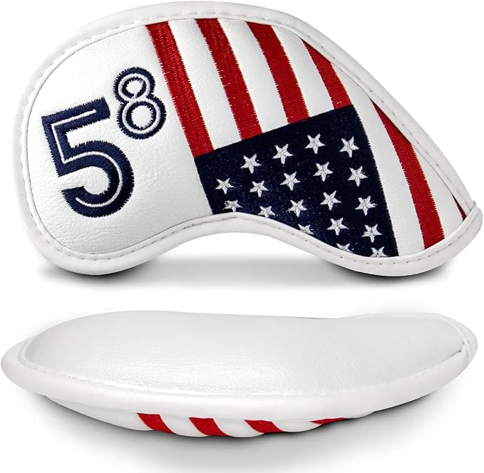 Golf Iron Head Covers Set Iron Headcover Wedge Cover Golf Iron Club Cover USA - Image 5