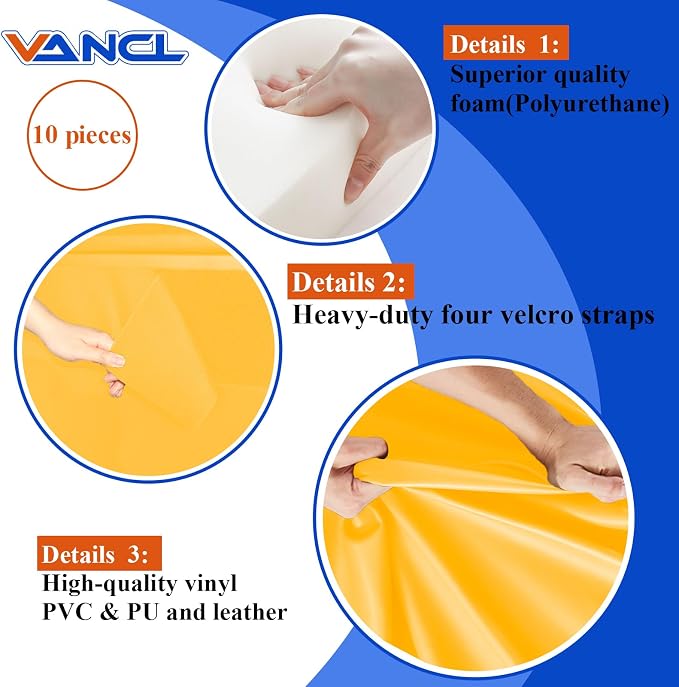 Gym Padding Wall Pads for Gym Wall Mats Basketball Wall Padding 2" Thick Foam - Image 4