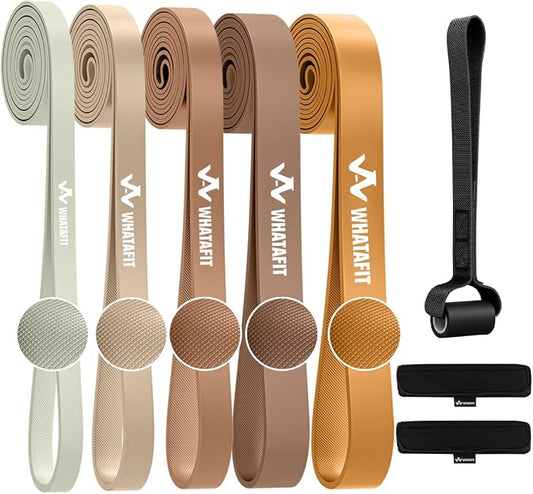 WHATAFIT Resistance Bands, Pull Up Assist Bands Set by WHATAFIT