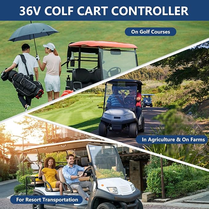 1206-4301 Golf Cart Controller, 36V 350A Speed Controller - Image 8
