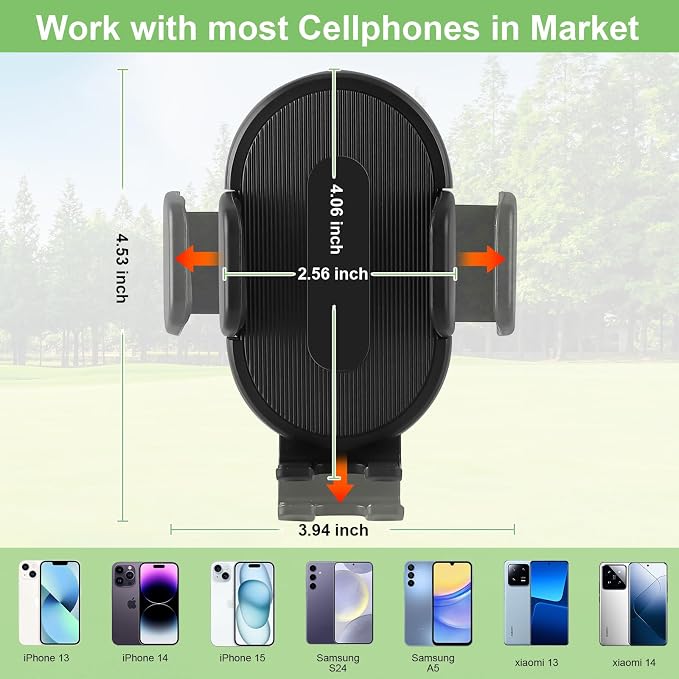 Golf Cart Phone Holder Magnetic - Image 3