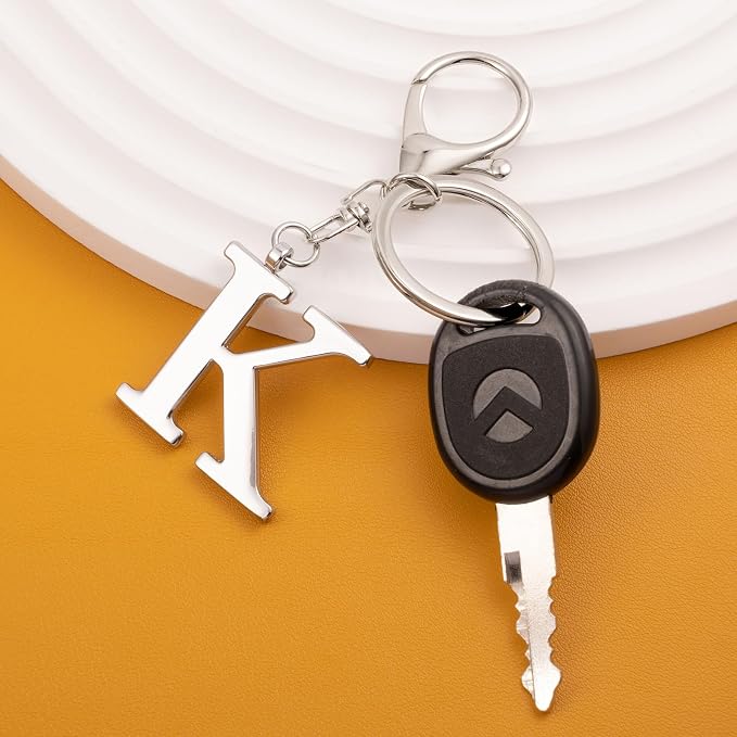 LAXPICOL Gold Letter A-Z Keychain - Image 4