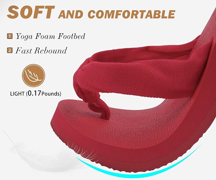 KuaiLu Flip Flops for Women - Image 3