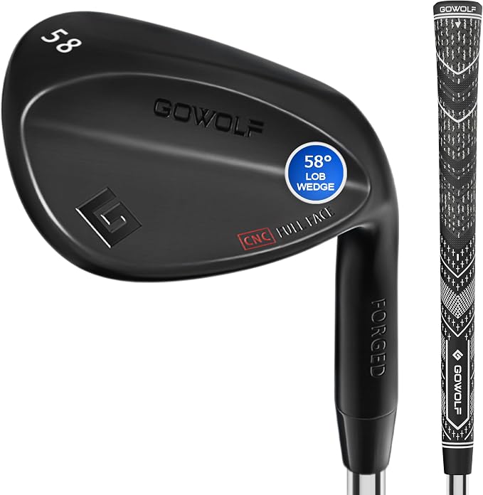 Gowolf Forged Golf Wedges 50/52/54/56/58/60/69 Degree Single or Sets by WelcometoGowolf