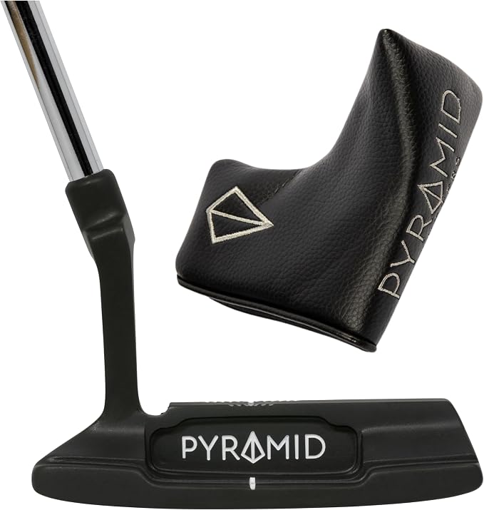 Pyramid Golf Putter for Improved Accuracy & Consistency – Gear Effect Grooves by PyramidGolf