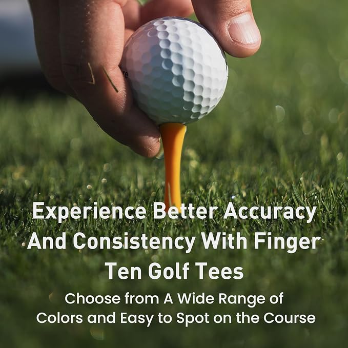 Plastic Golf Castle Tees Step Down Value 200 Count, Unbreakable Mixed or Same - Image 5