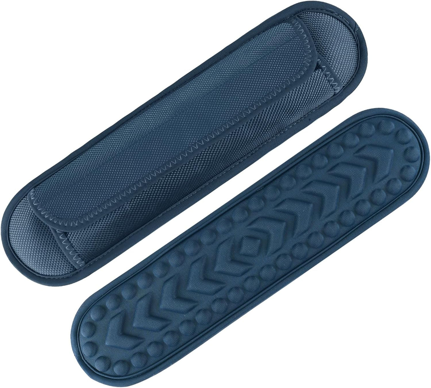 2 Pack Breathable Universal Shoulder Pad, 3D Cushion Air Backpack Strap Pads, for Shoulder Bags, Detachable Shoulder Strap Pad Pads Help Relieve Shoulder Pain(3D Air Cushion-Sapphire Blue)