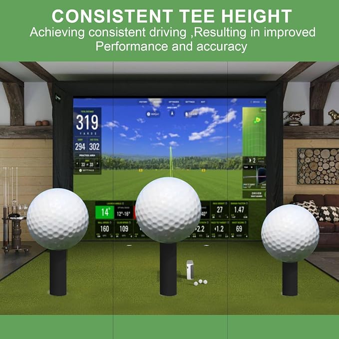 Rubber Golf Tees for Mats & Indoor Golf Simulators - Image 4