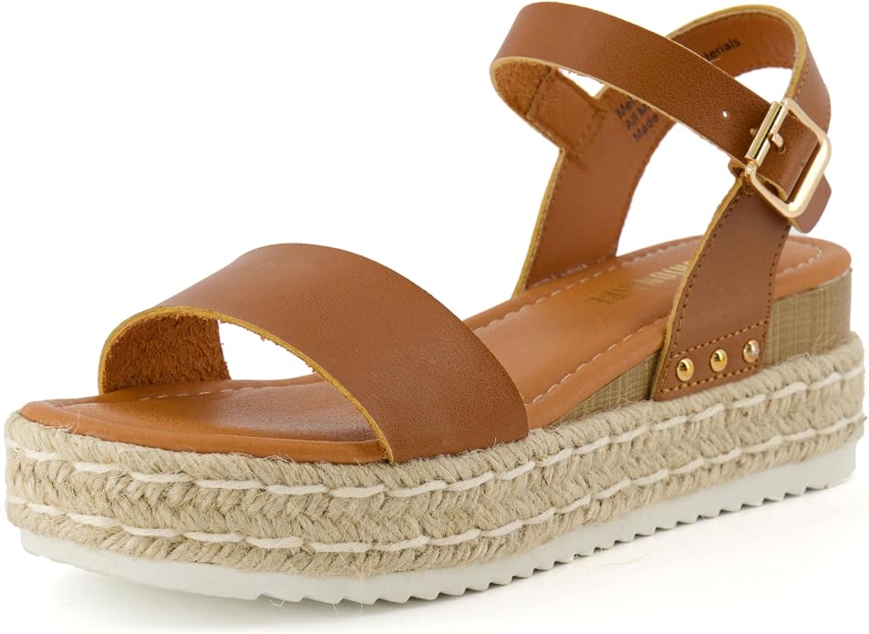CUSHIONAIRE Melissa Espadrille Platform Sandals by Cushionaire