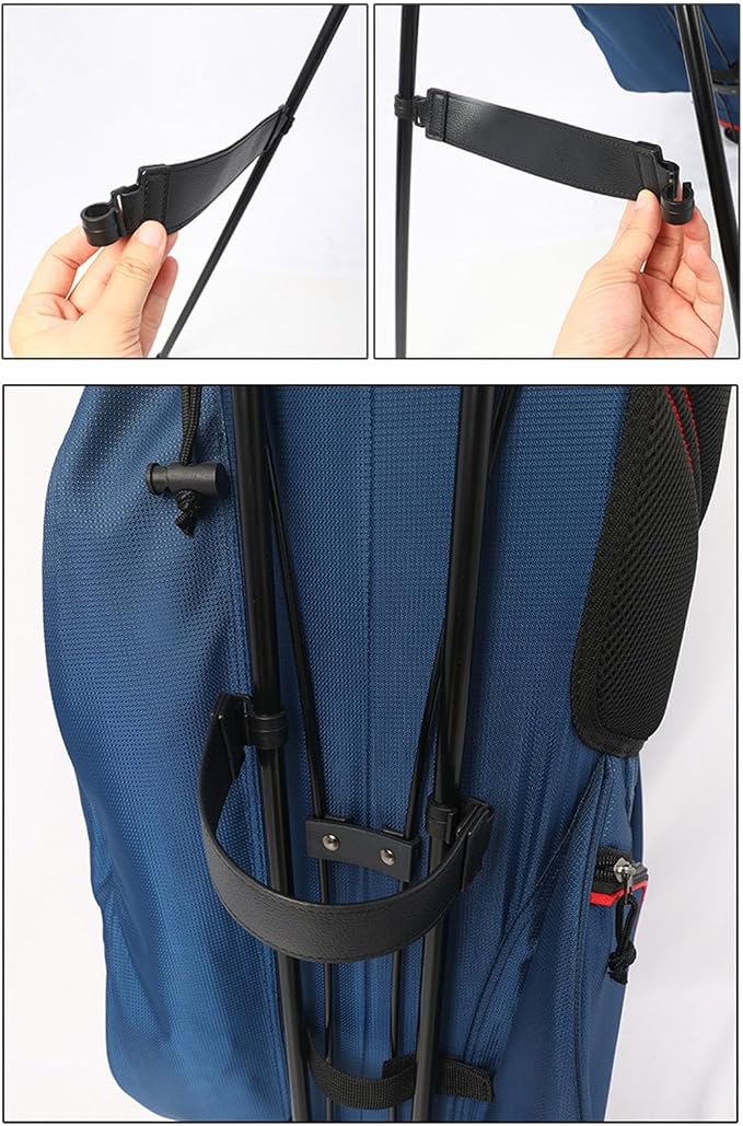 1Pc Adjustable Golfs Stand Bag Leg Stabilizer Strap Bags Bracket Pedestal - Image 4