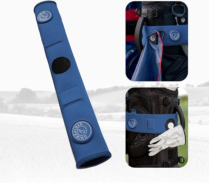 Stripebird - Premium Golf Cart Strap Sleeve Protector - Save Your Golf Bag from by Stripebird