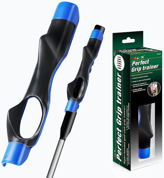 Golf Grip Trainer Club - Improves Grip Strength, Accuracy & Swing, Trains Correct Hand Position for Superior Performance - Golf Training Aid for All Levels