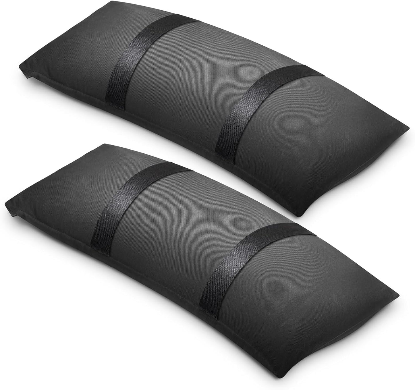 100 LBS Umbrella Base Weights Fillable Sandbags, 2 Packs Sand Bags for Weight, Outdoor Weatherproof Heavy Duty Weight Sandbag for Furniture Umbrella Stand Garden Cantilevers Poolside Accessories