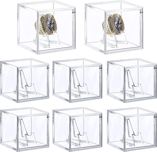 Championship Ring Display Case, Acrylic Display Box and Holder by foboullLife