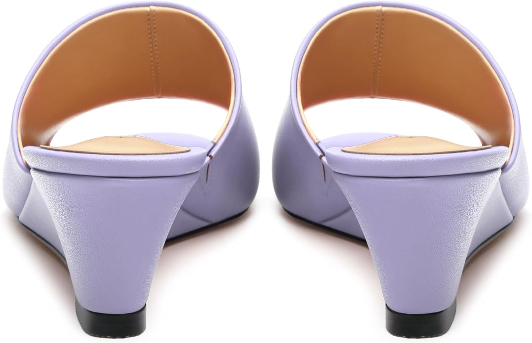 Wedge Sandals for Women Open Toe Wedge Heels Womens Matte High Heel Sandal - Image 4