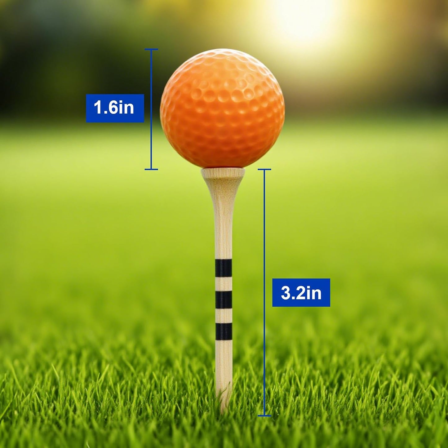 20 Pack Practice Golf Balls,41mm Foam Golf Balls,Limited Flight Design with Realistic Feel Durability,Perfect for Indoor or Outdoor Golf Training,Backyard Drills