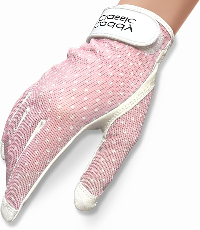 Caddy Classic Ladies Golf Glove Women | Various Stylish Mesh Design by Unknown