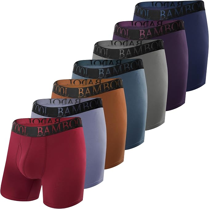 BAMBOO COOL Men's Ultra ComfortSoft Underwear, Moisture Wicking & Breathable No by BAMBOOCOOL