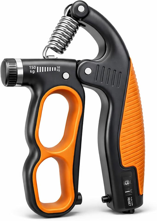 Grip Strength Trainer, 330Lbs Adjustable Resistance Forearm Strengthener by CoreMuseOutdoor