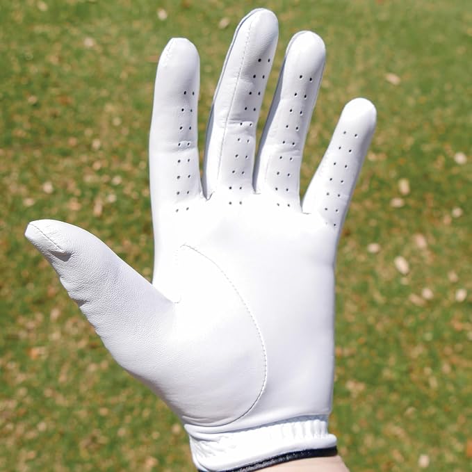 MG DynaGrip Elite Men's Golf Glove – Thin but Durable Premium Cabretta Leather - Image 4