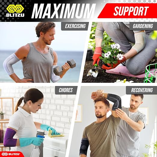BLITZU Elbow Compression Sleeve - Image 9