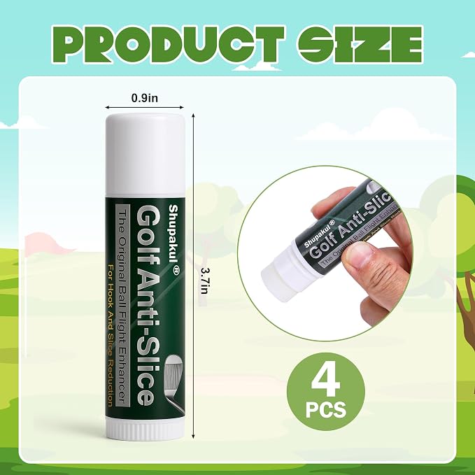 4 Pcs Golf Anti-Slice Anti-Hook Compound - Image 2