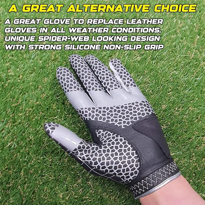 J&S Sporting Spider Grip Nonslip Golf Gloves - Image 4