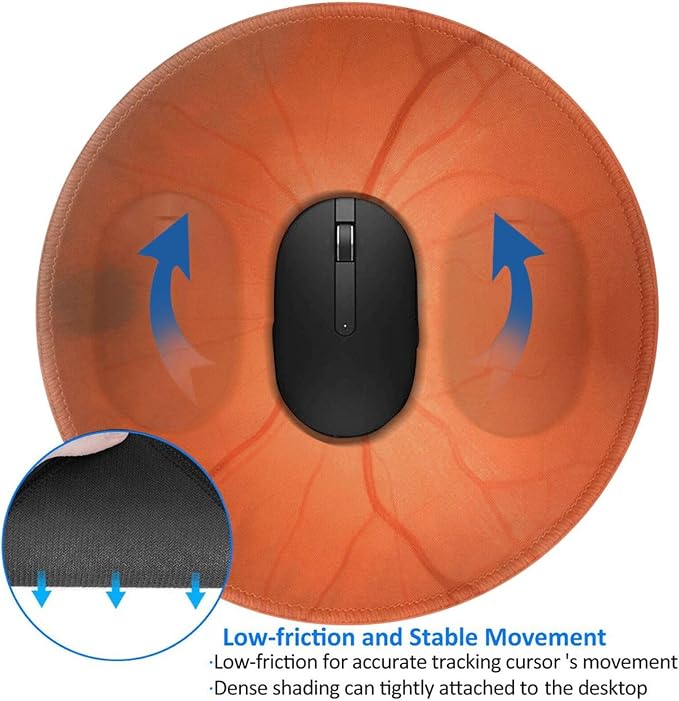 Retinal Eyeball Mouse Pad, Mouse Pads - Image 2