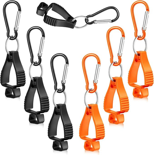Jetec 6 Pcs Glove Clips for Work Glove Holder Grabber Safety Clips for by Jetec