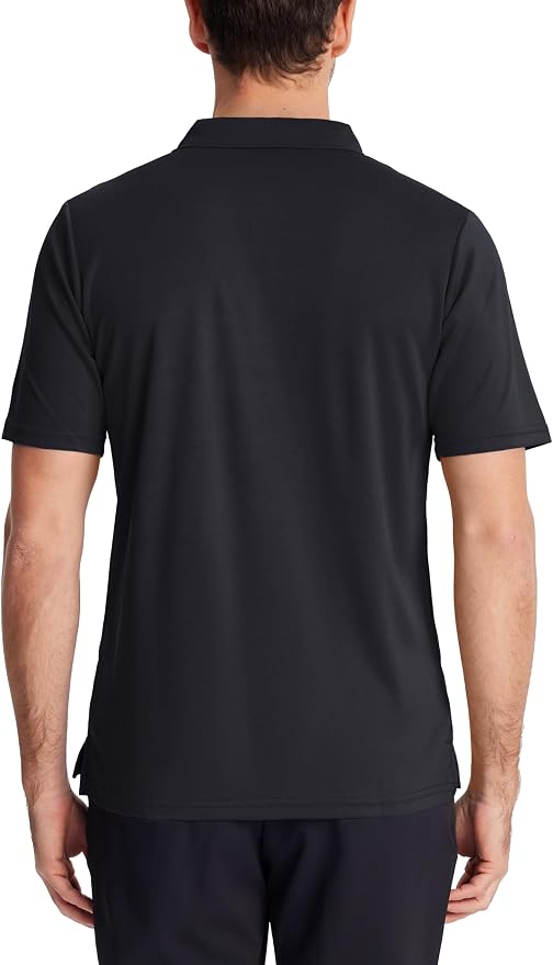 KEFITEVD Men's Polo Shirts Short Sleeve Moisture Wicking Dry Fit Performance - Image 2