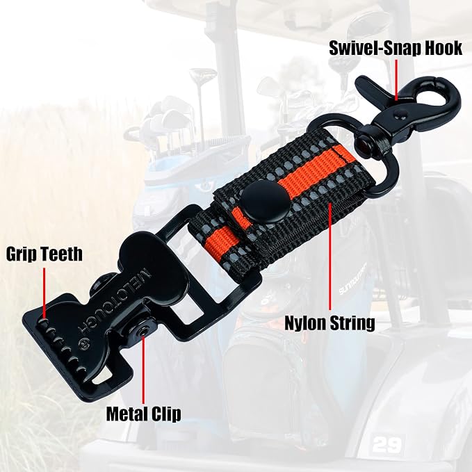 MELOTOUGH Golf Glove Clip Work Gloves Belt Clips - Image 3