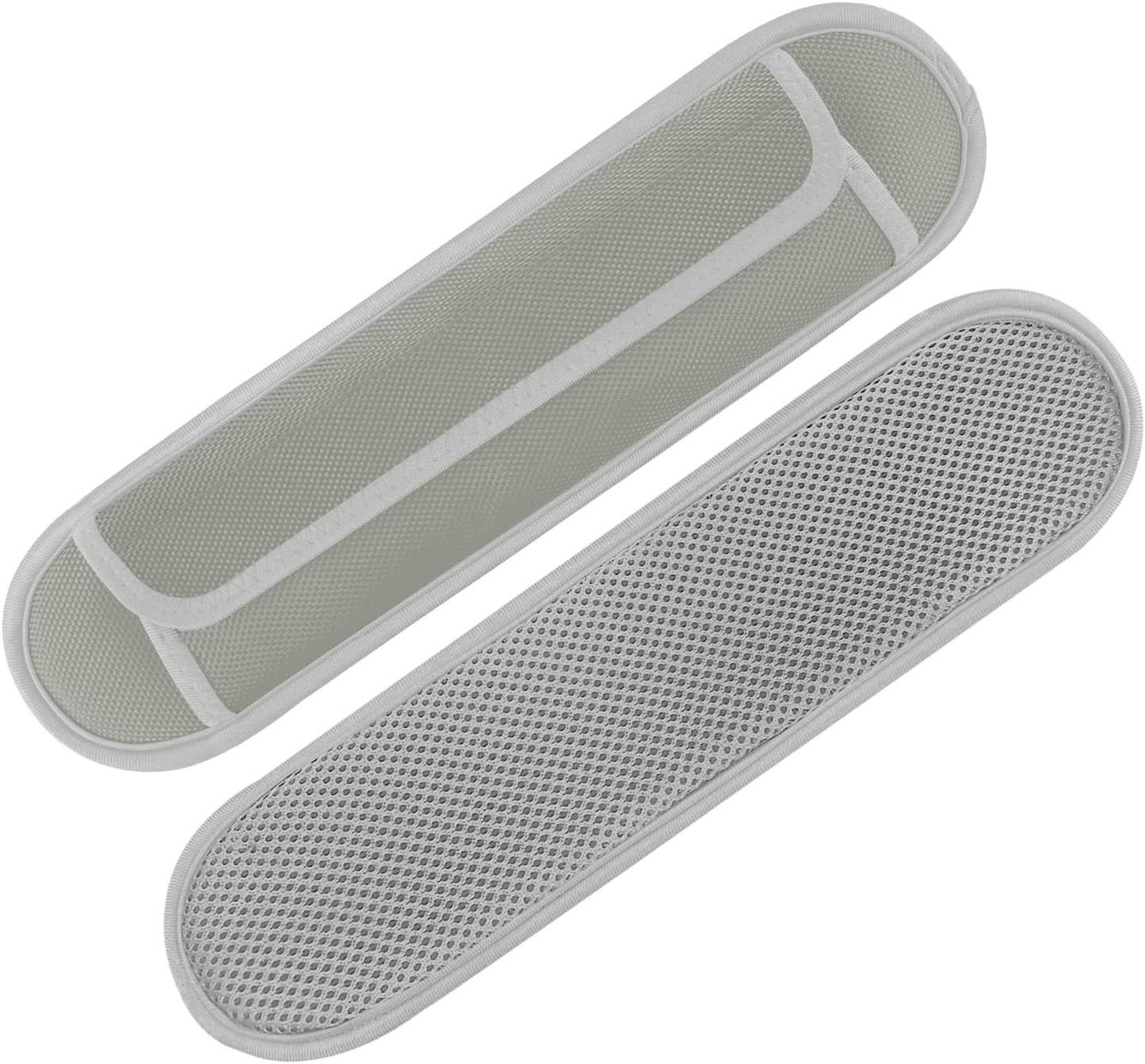 2 Pack Extra Thick Shoulder Strap Pad, Universal Replacement Shoulder Pad, for Shoulder Bags, Detachable Shoulder Strap Pad Pads Help Relieve Shoulder Pain(Sandwich Mesh-Gray)