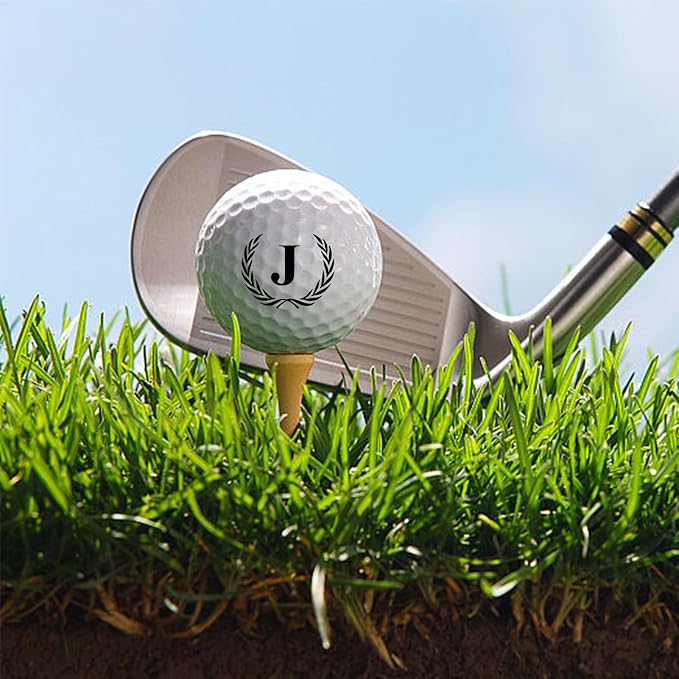 Personalized Golf Balls Gifts for Men, Unique Initial on Golf Balls, Custom - Image 3