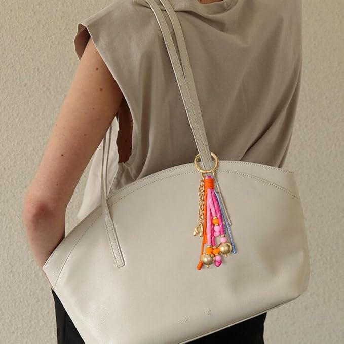KissYan Christmas Initial Bag Charm - Image 4