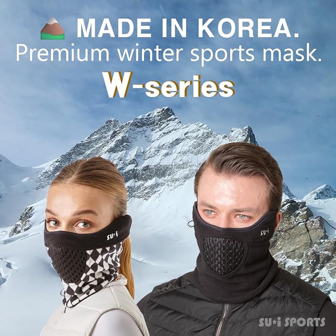 KOREA W-Series W3 Thermal Sports Balaclava Face Mask - Image 2