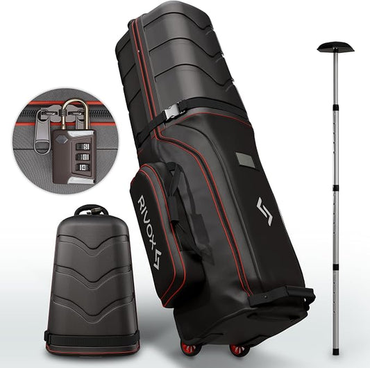 Hard Top Golf Travel Bag for Airlines – Durable Golf Club Case by Unknown