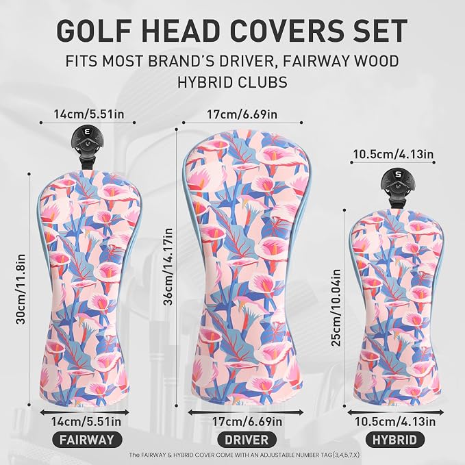 FINGER TEN Golf Club Head Covers - Image 2