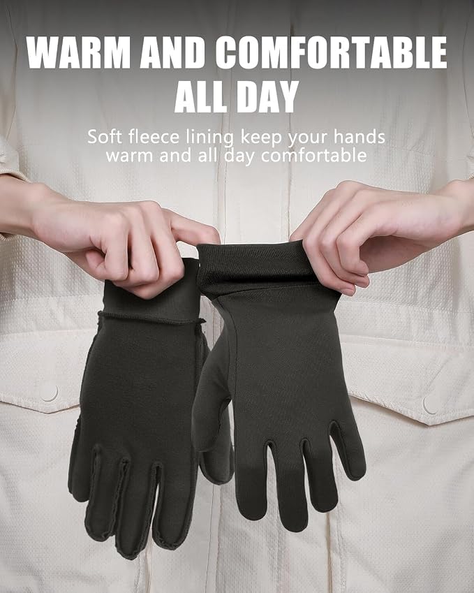 Aegend Lightweight Winter Gloves - Image 7
