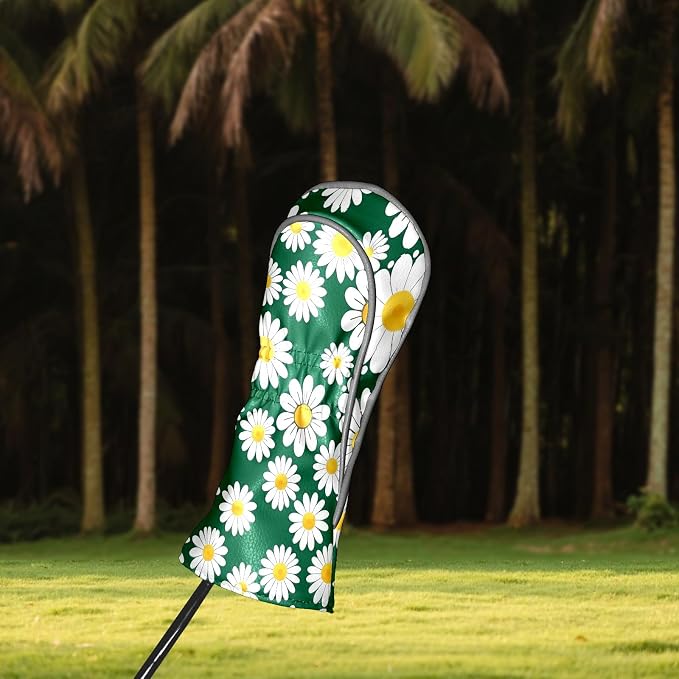 Golf Driver Head Covers Fairway Wood Headcovers, Premium Leather Golf Club - Image 8