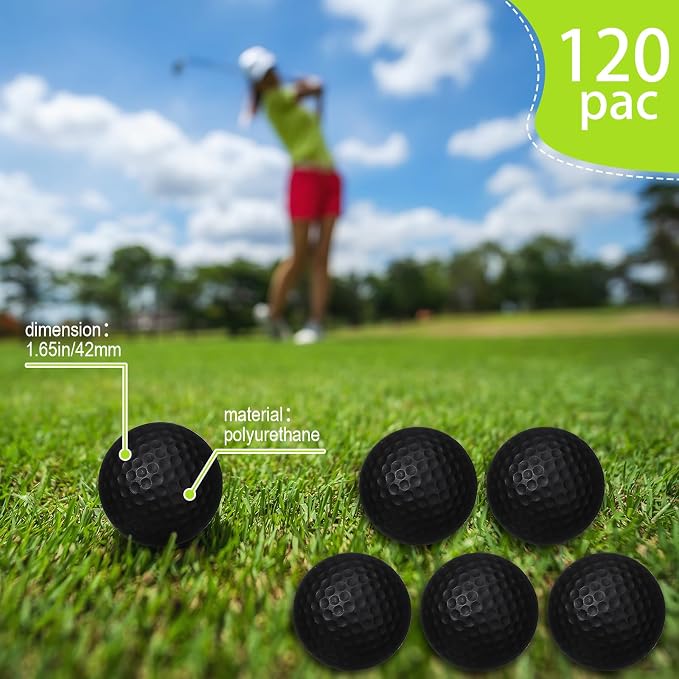 Yilloog 120 Pack Foam Golf Practice Balls Bulk, Soft Foam Balls - Image 2