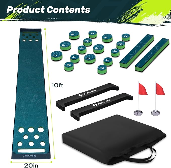 SAPLIZE Golf Putting Mat/Putting Green Mat - Image 8